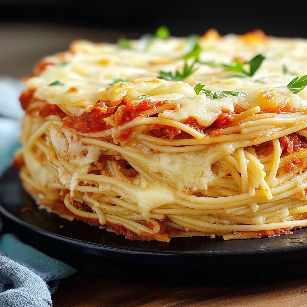 Spaghetti Layer Cake