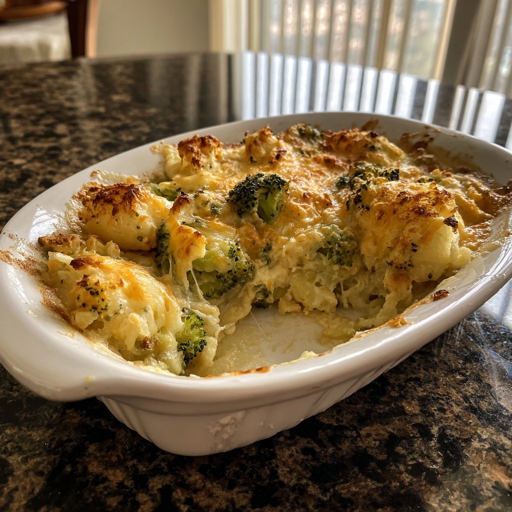 Brokkoli Kartoffel Gratin Leicht