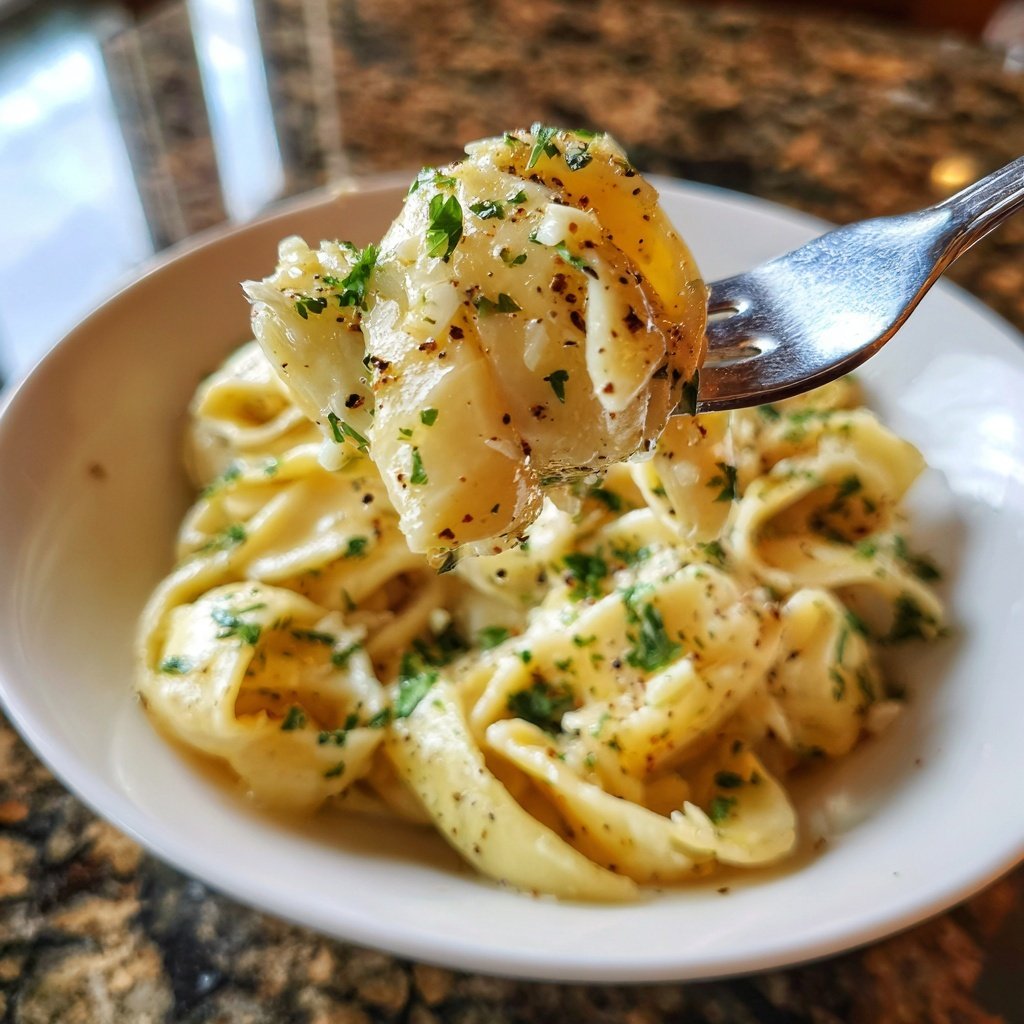 Schnell & Einfach 15-Minuten Knoblauchpasta