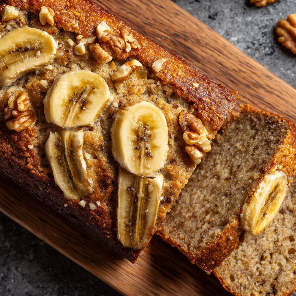 Bananenbrot mit Mandelmehl