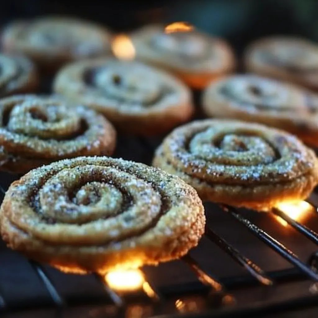 ZIMTSCHNECKENPLÄTZCHEN
