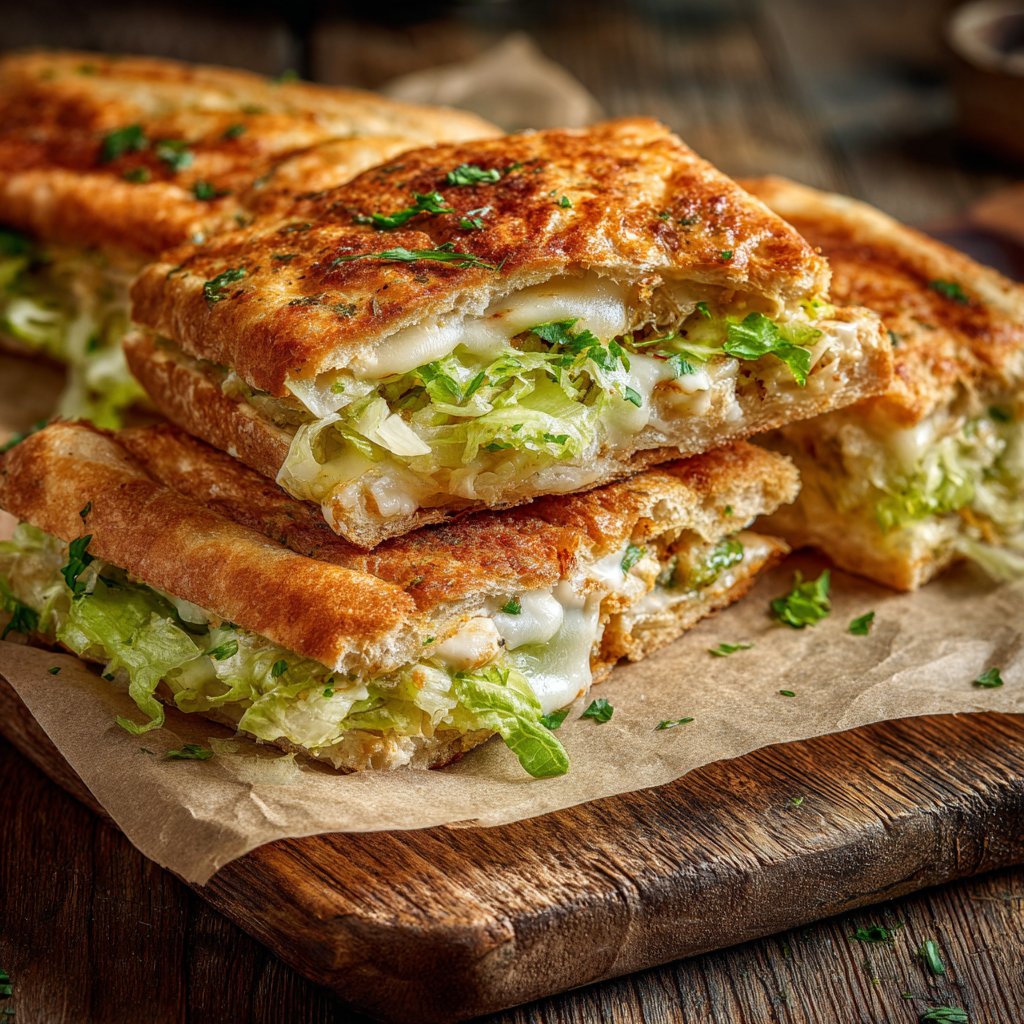 Herzförmige Sandwiches