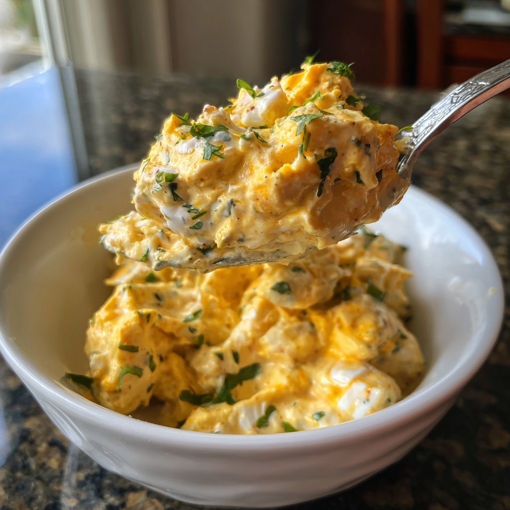 Schnell & Einfach 10-Minuten-Eiersalat mit Joghurt