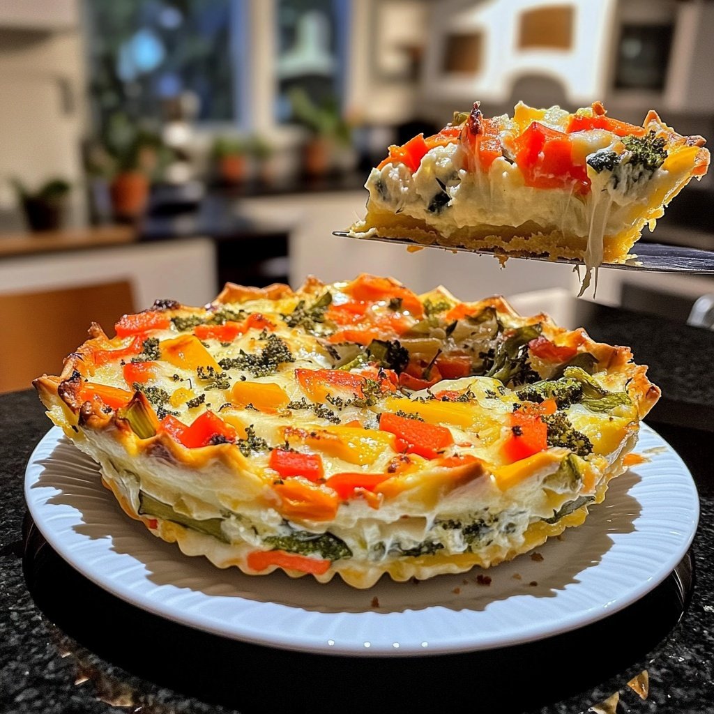 Kartoffelauflauf mit Gemüse