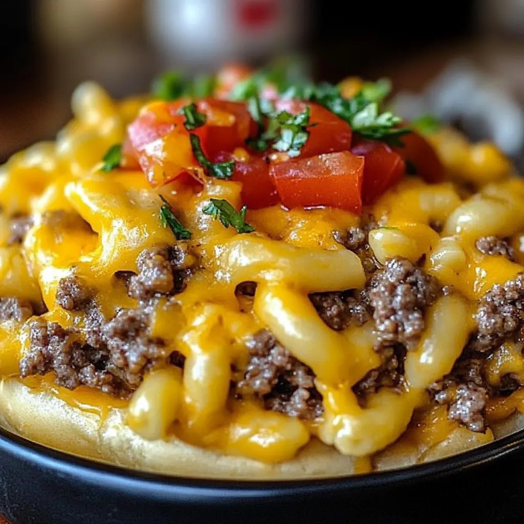 Cheeseburger-Auflauf