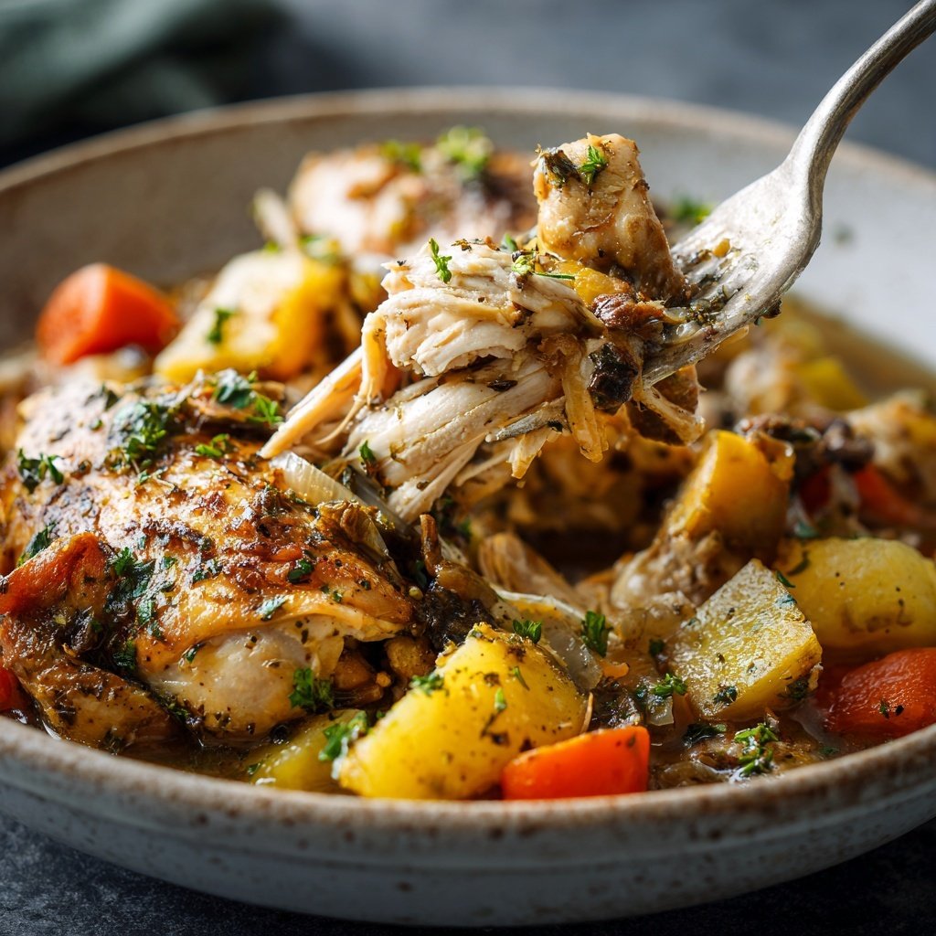 Crockpot Hähnchen für die Woche