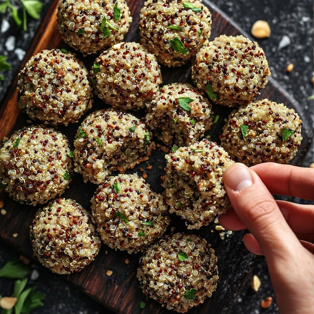 Protein Bällchen gesunder Snack
