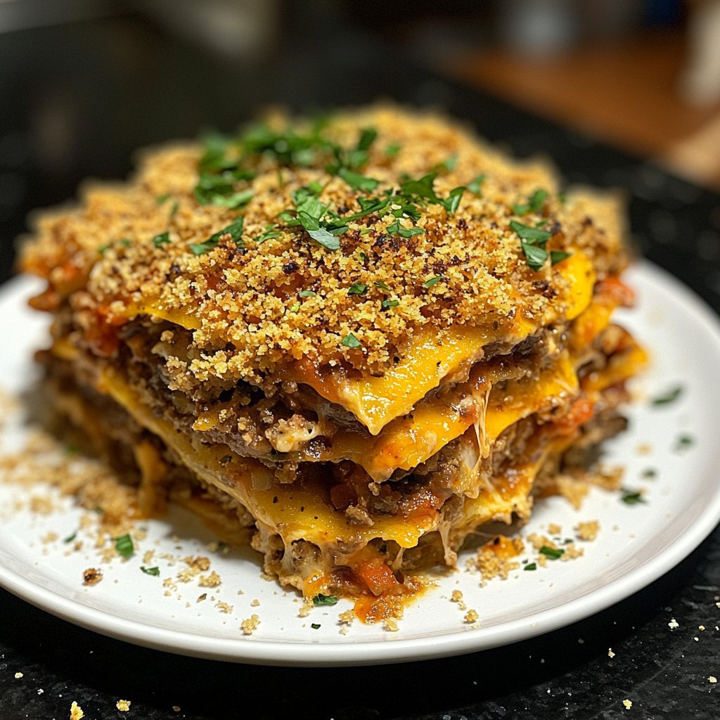 Hackfleisch Auflauf einfach