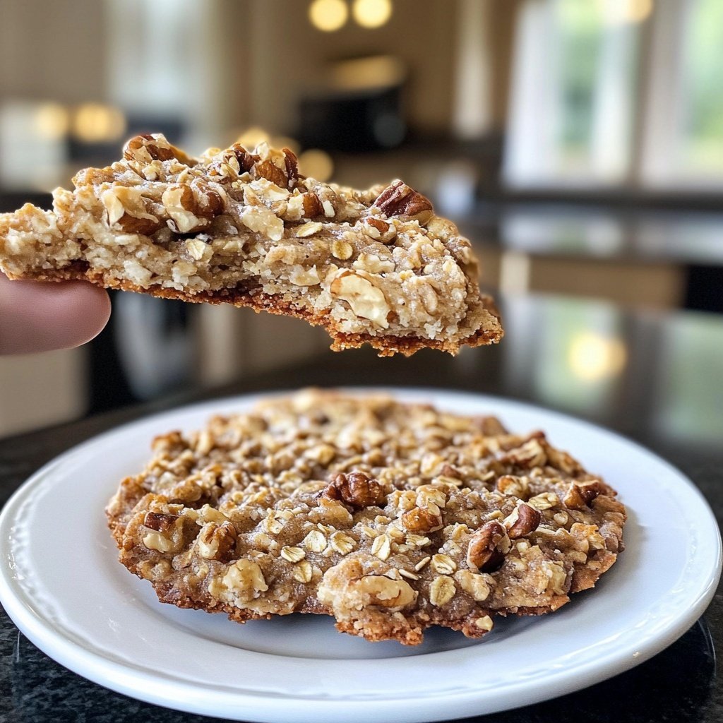 Haferflocken-Walnuss-Plätzchen