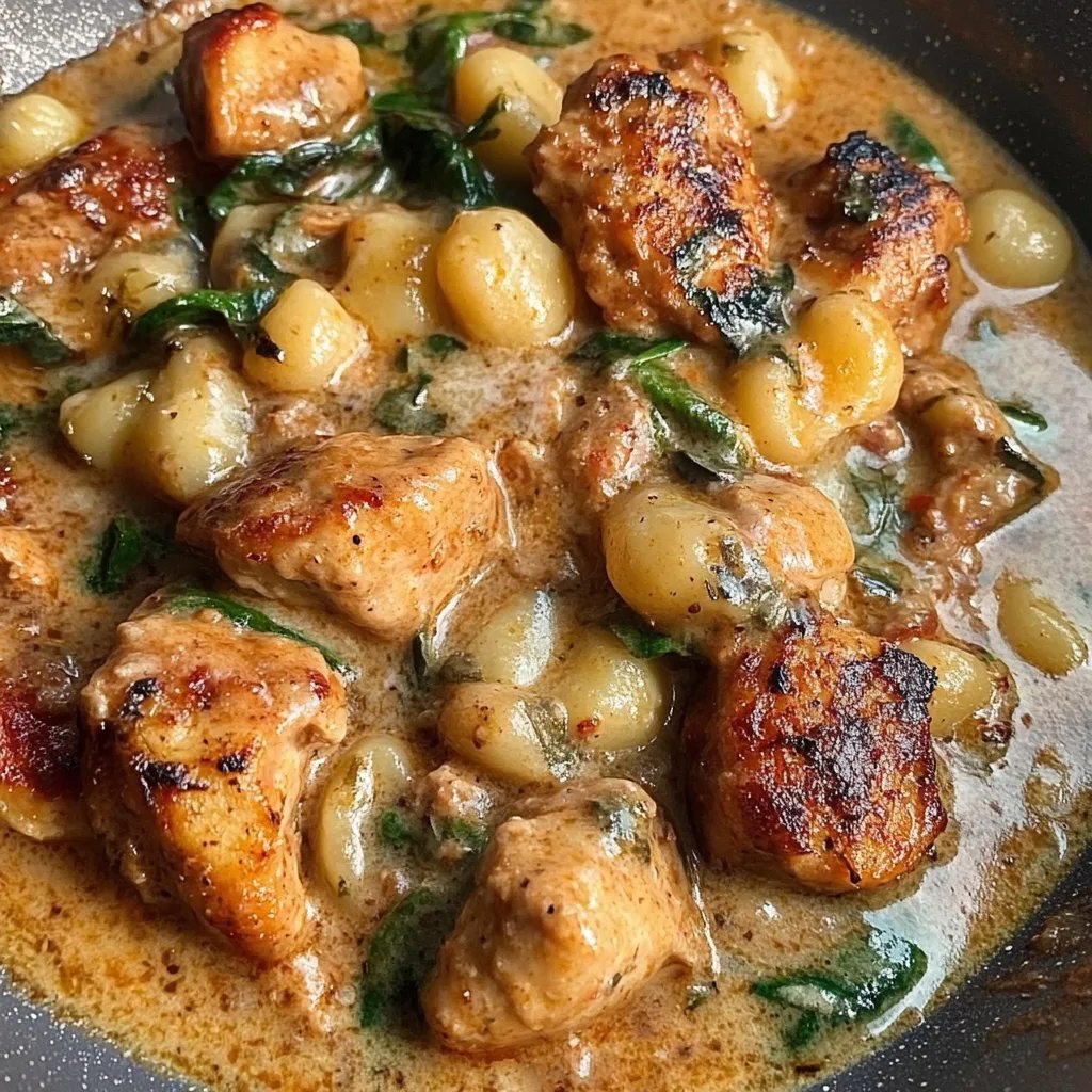 One Pot Chicken & Gnocchi