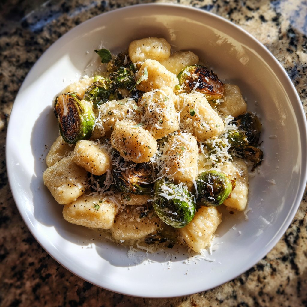 Gnocchi mit Rosenkohl