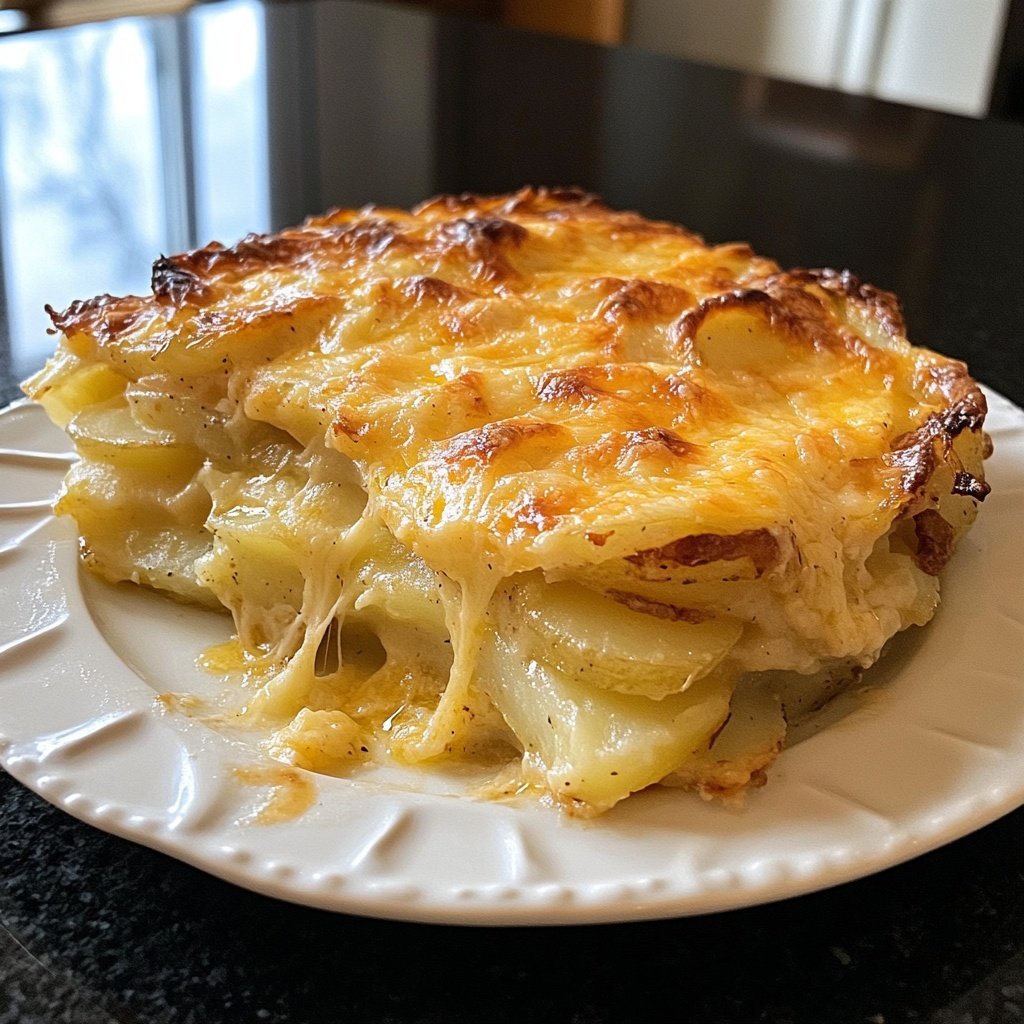 Klassisches Kartoffelgratin