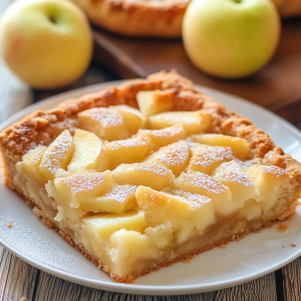 Apfelkuchen vom Blech