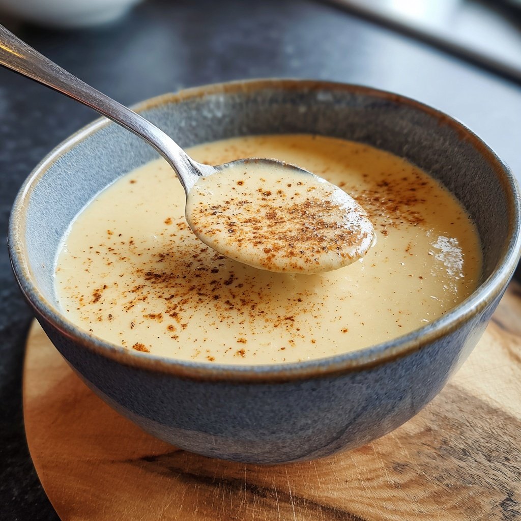 Blumenkohlsuppe mit Muskat