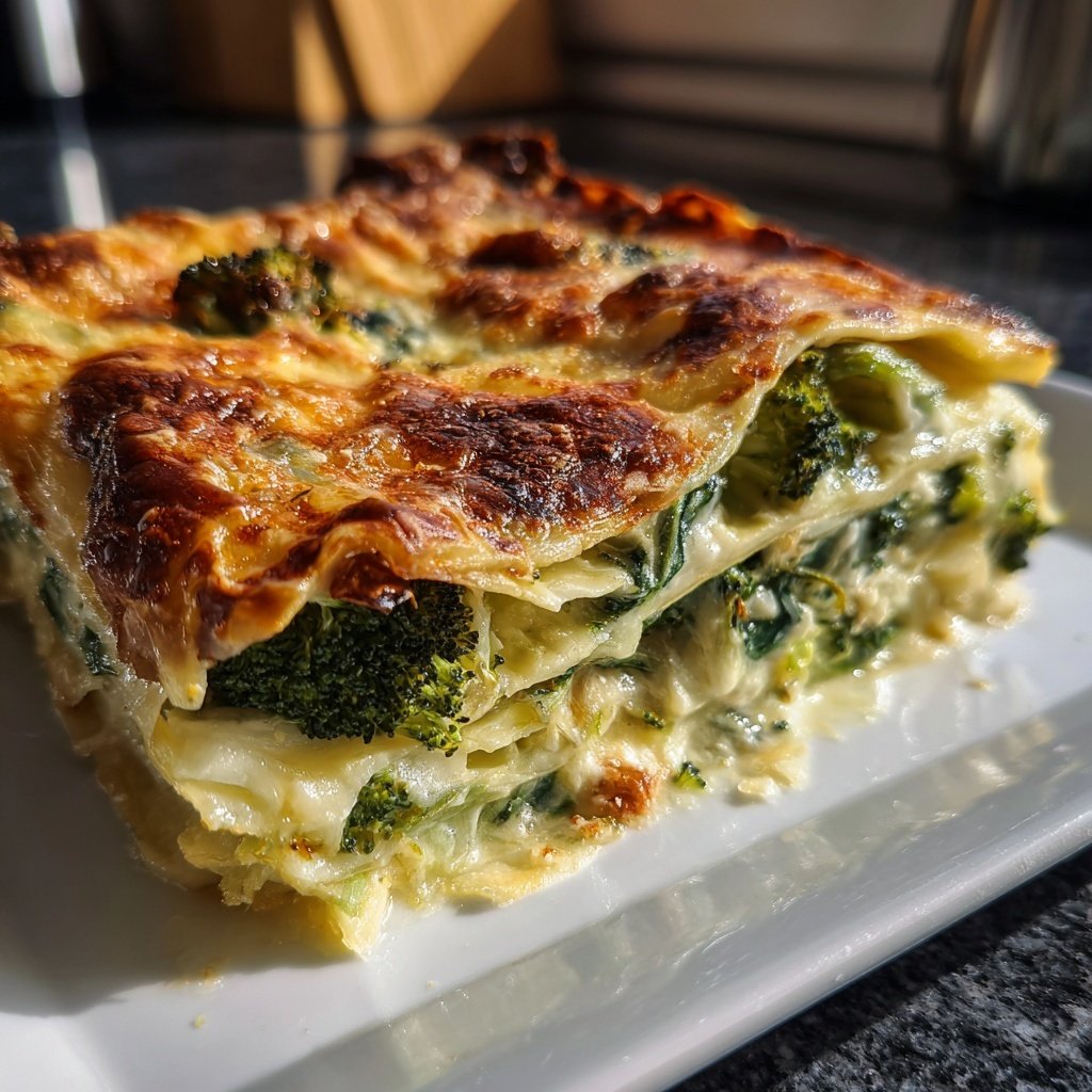 Lasagne mit Brokkoli