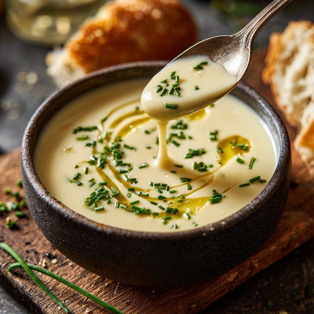 Blumenkohlsuppe fein püriert