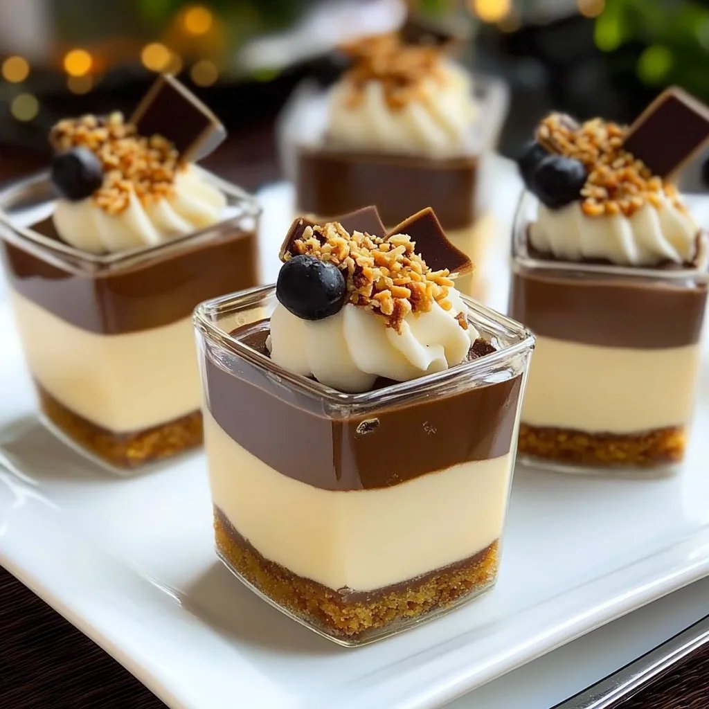 Bueno Desserts im Glas