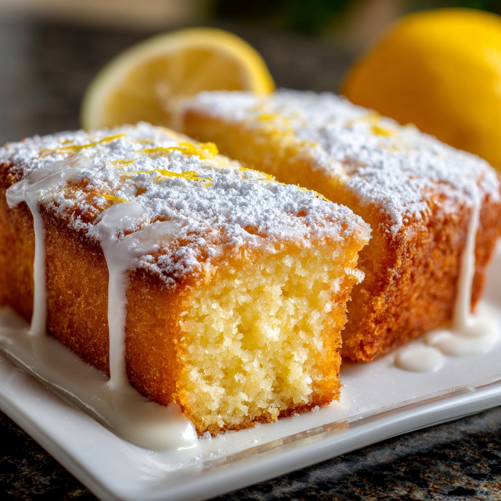 Zitronenkuchen aromatisch