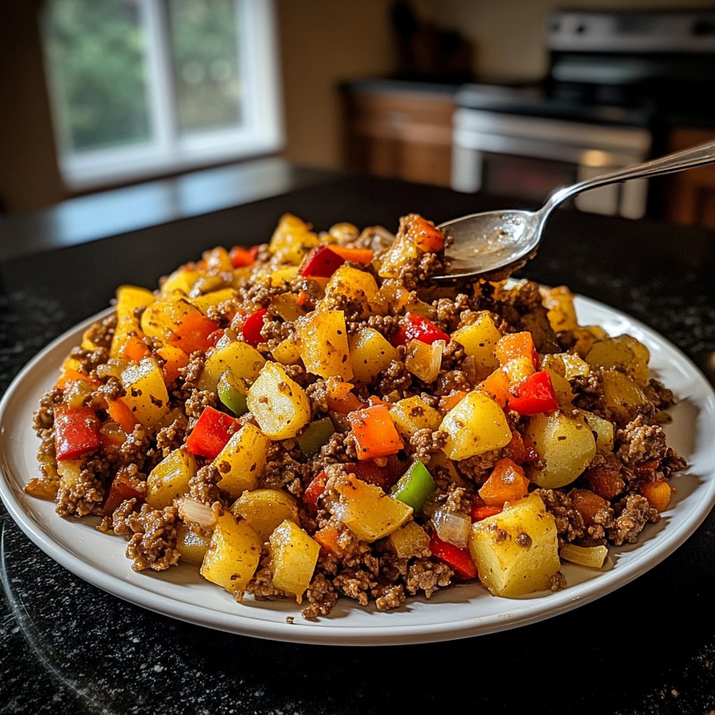 Hackfleisch Kartoffel Pfanne