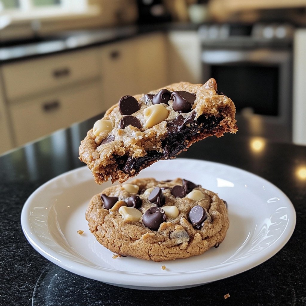 Zwei-Chip-Schokoladenkekse