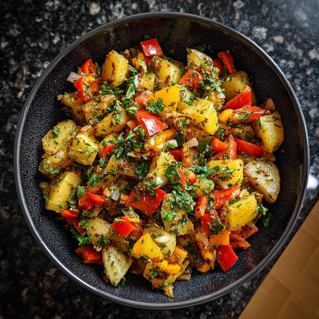 Kartoffel Paprika Salat Zum Grillen