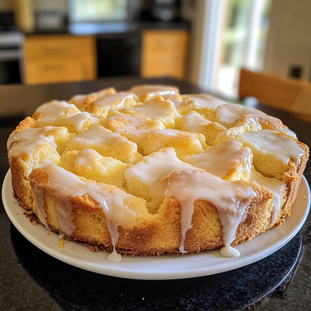 Zitronenkuchen aus wenigen Zutaten