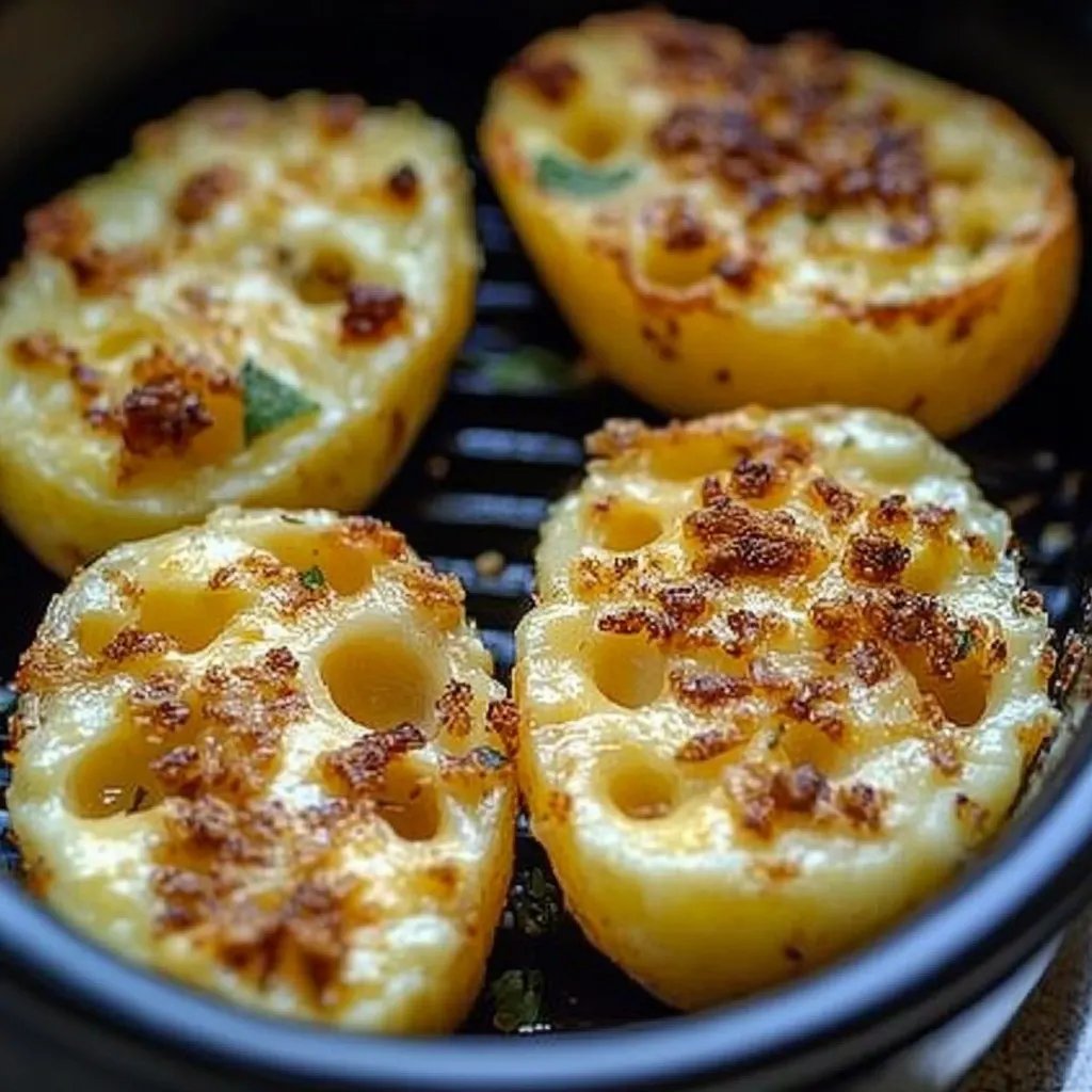 Gebackene Käse-Kartoffeln