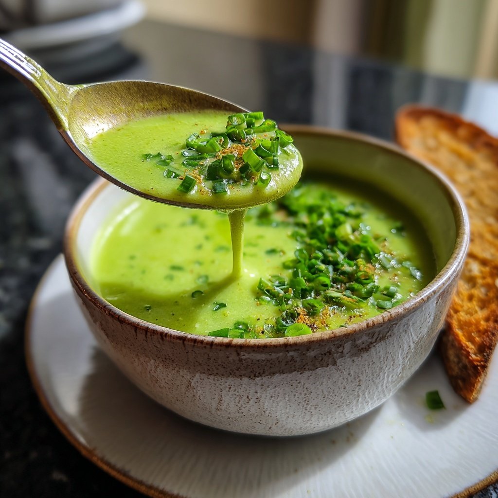 Blumenkohlsuppe mit Lauch